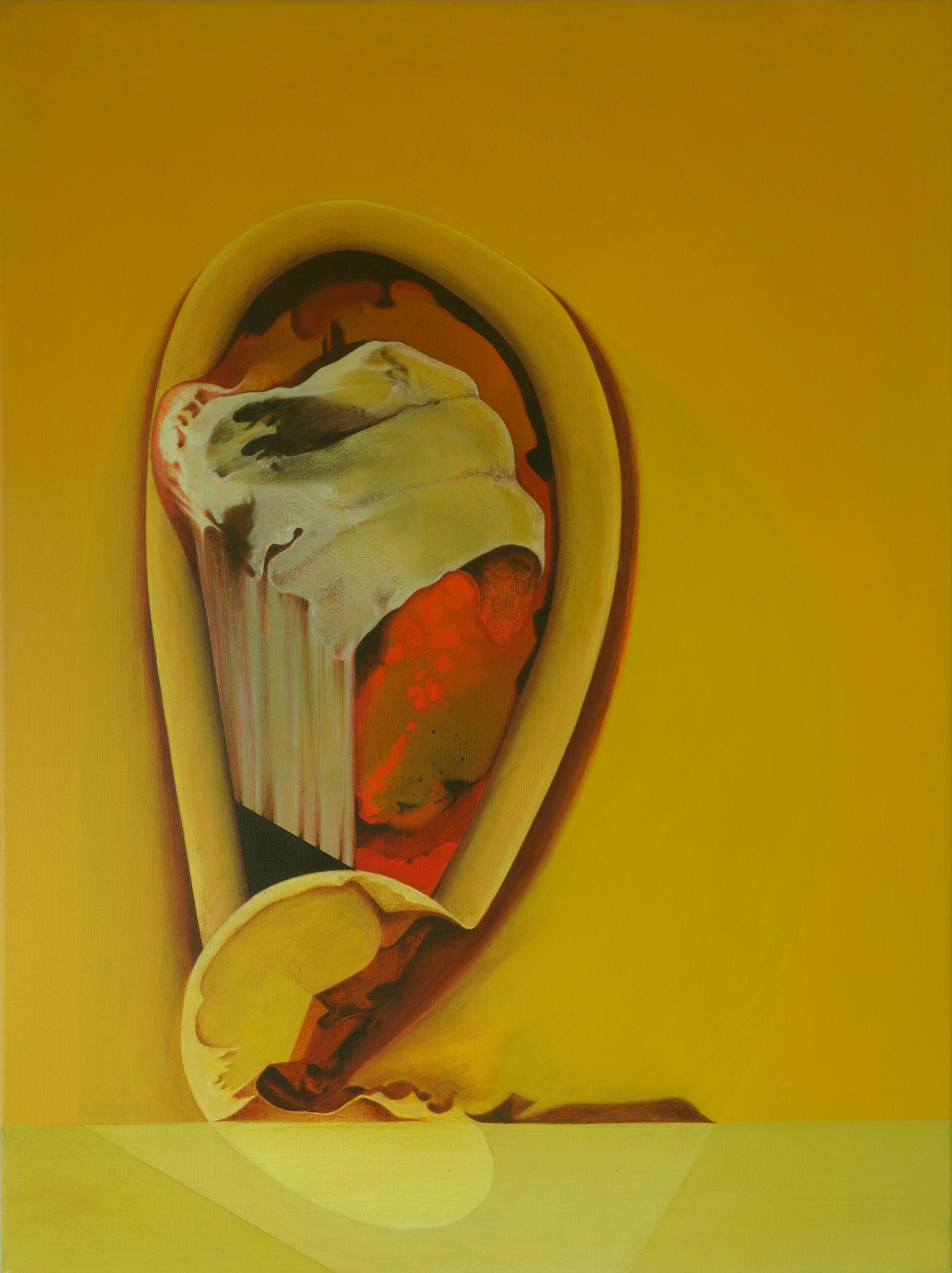 2016, Confrontation 13, acrylique sur toile, 60 x 80 cm