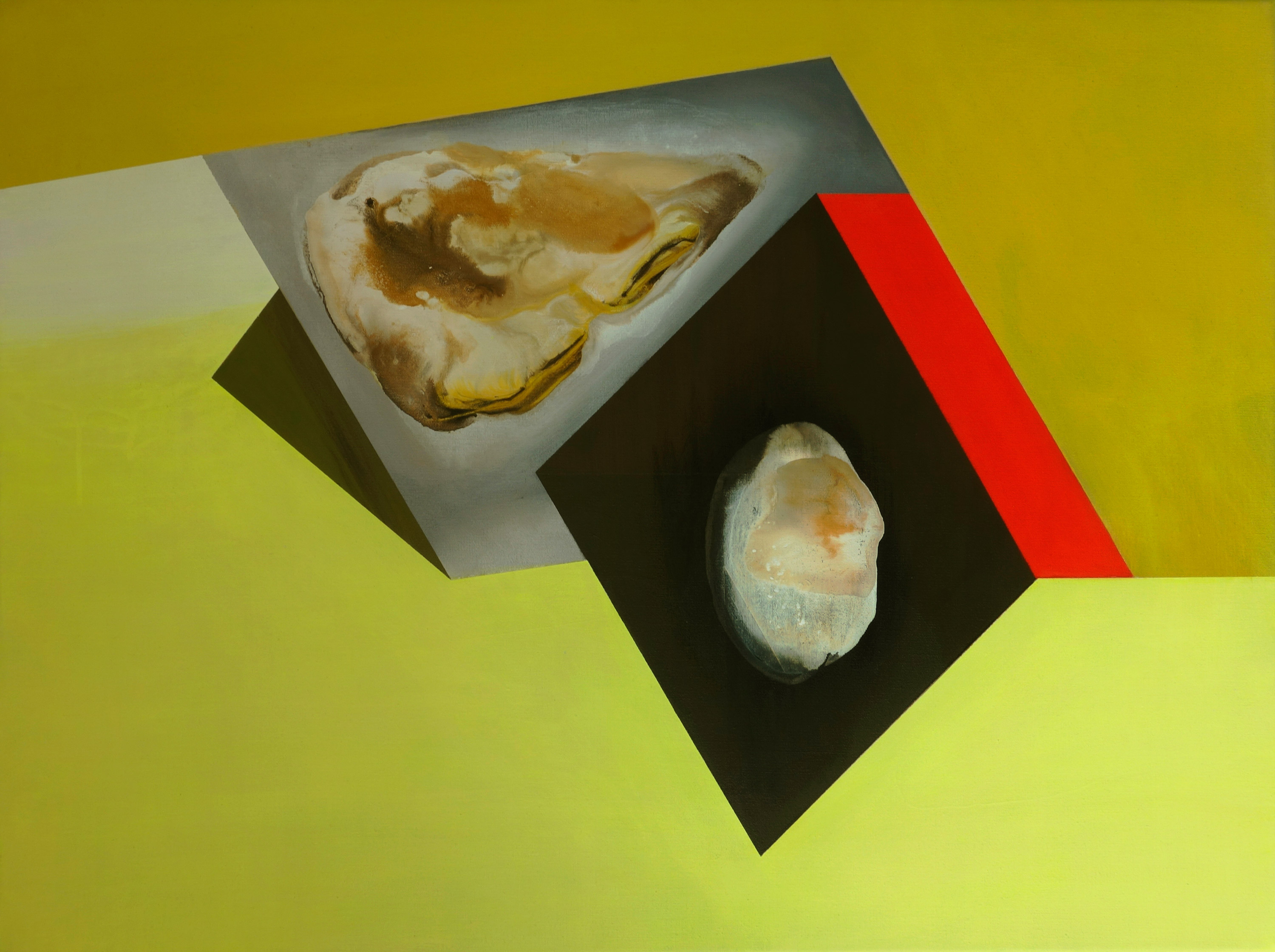 2016, Confrontation 17, acrylique sur toile, 80 x 60 cm